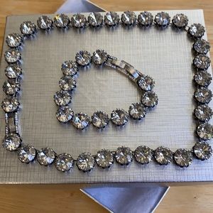 Stunning…Beautiful Stella and Dot Crystal Necklace and Bracelet